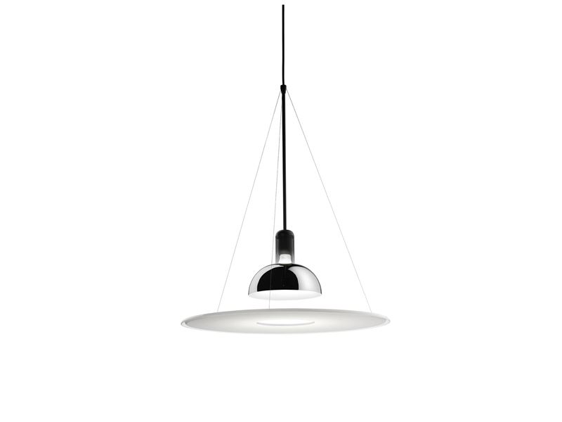 Lampadario Frisbi, Achille Castiglioni per Flos