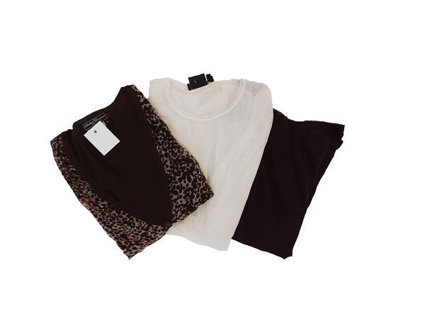 Salvatore Ferragamo - Lot of three shirts