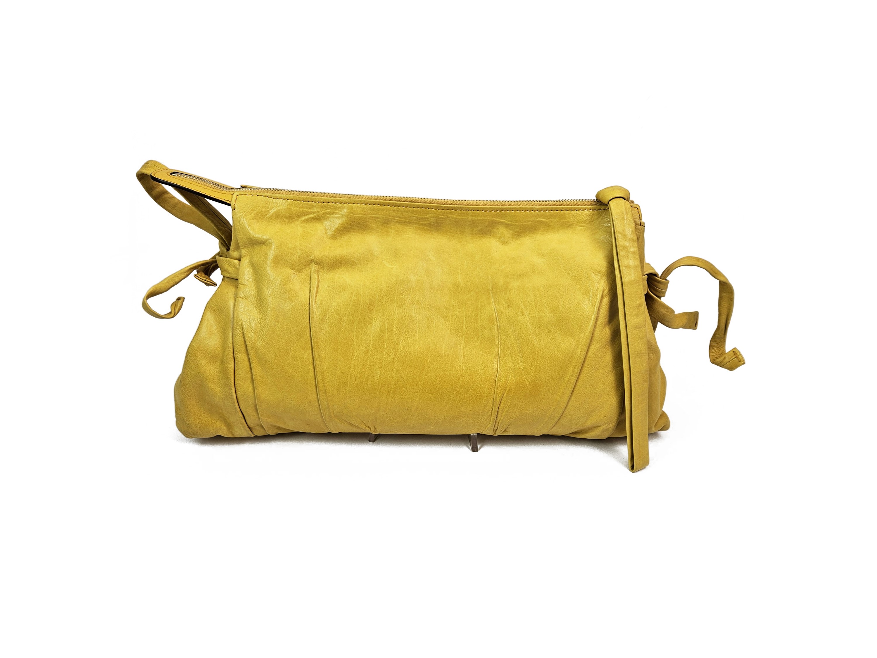 Gucci - Borsa a mano'Hysteria' in pelle gialla