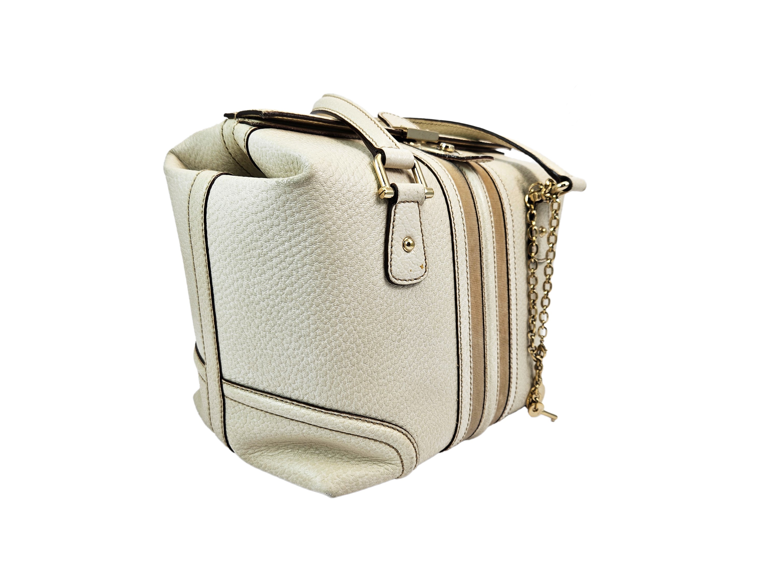 Gucci - Bauletto "treasure" in Pelle Color Riso