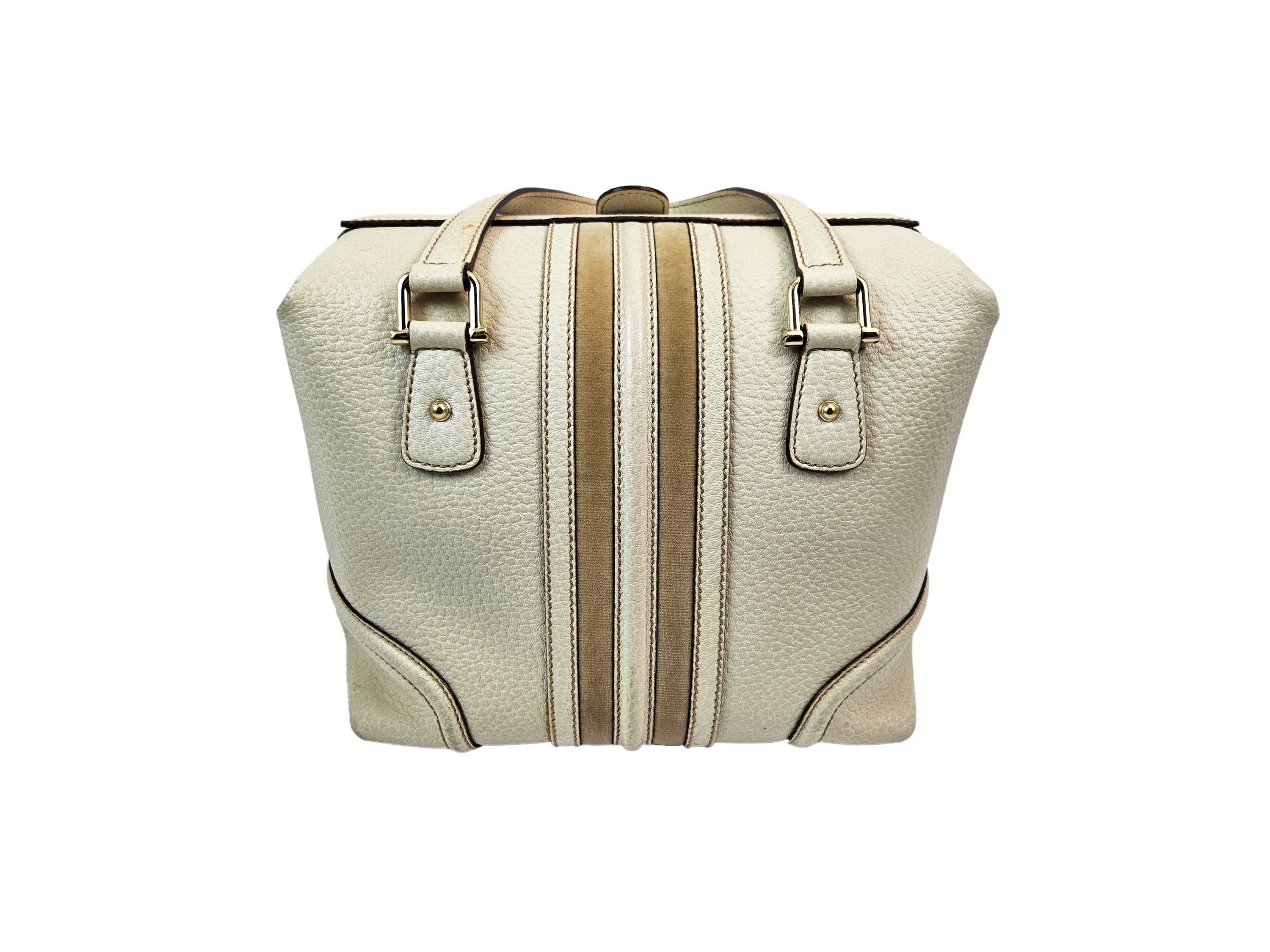 Gucci - Bauletto "treasure" in Pelle Color Riso