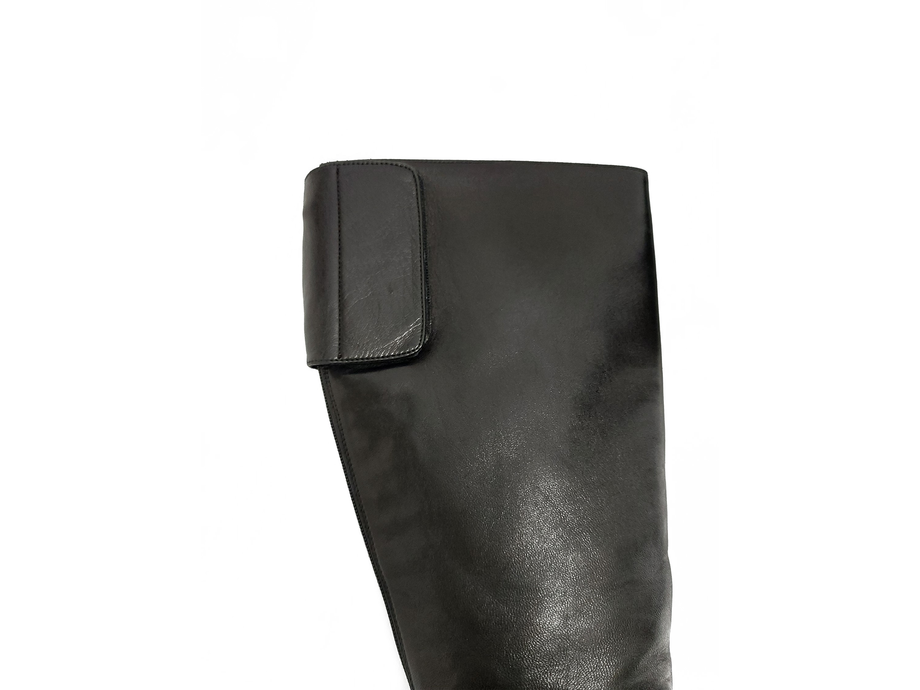 Prada - Stivali in Pelle Nera