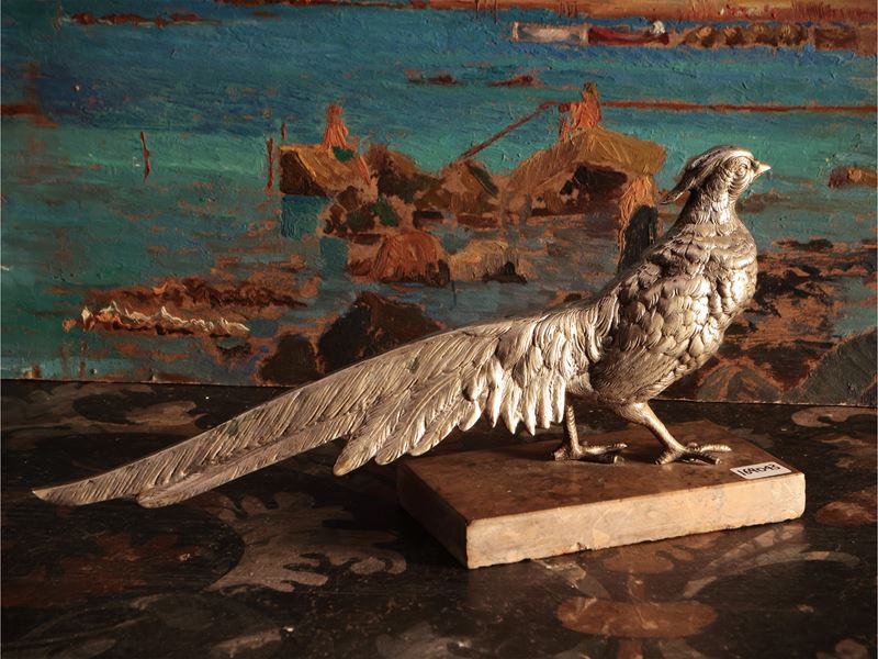 Gruppo rivestito in argento