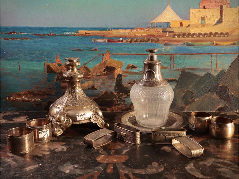 Lotto di argenteria d'epoca