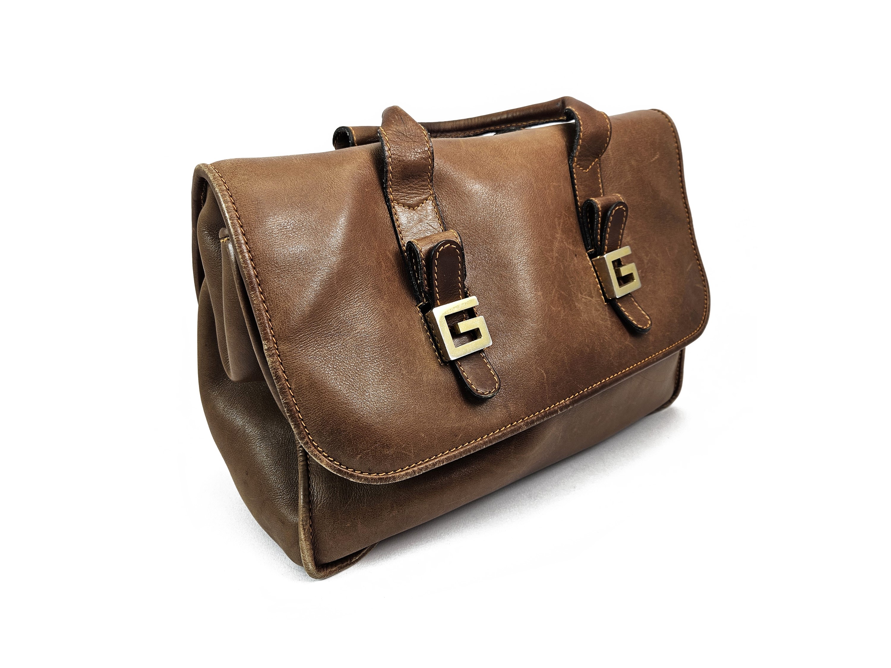 Gherardini - Borsa a Spalla in Pelle Color Cuoio