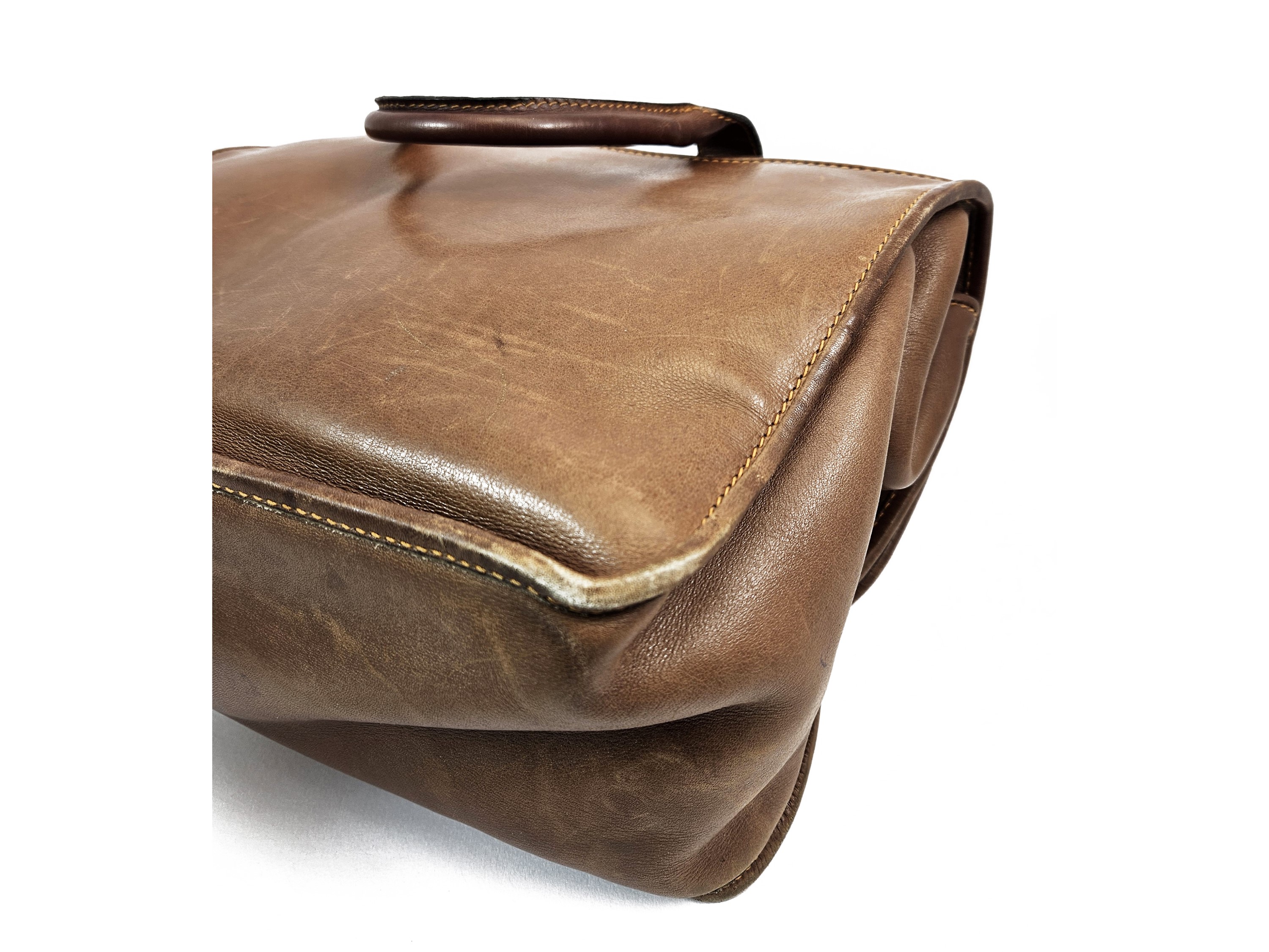 Gherardini - Borsa a Spalla in Pelle Color Cuoio