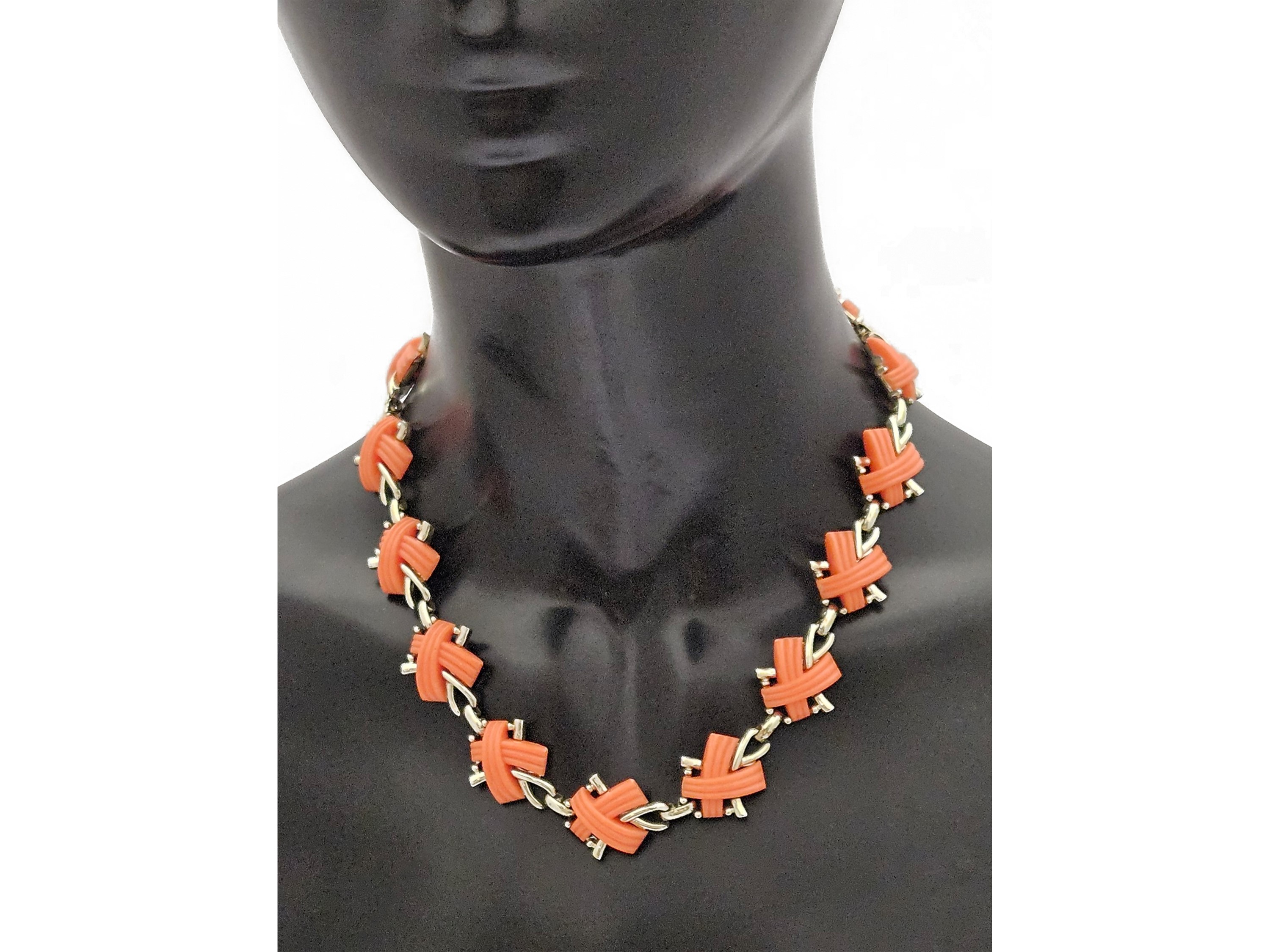 Marboux - Parure Collana, Bracciale e Orecchini a Clip