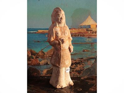 Figura di Soldato in Terracotta