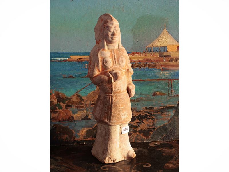 Figura di Soldato in Terracotta