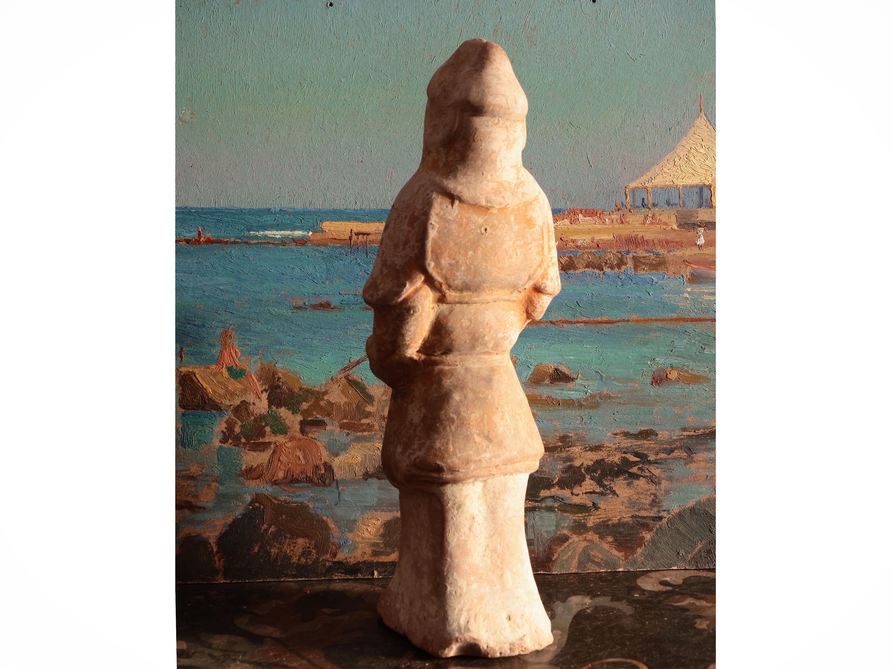 Figura di Soldato in Terracotta