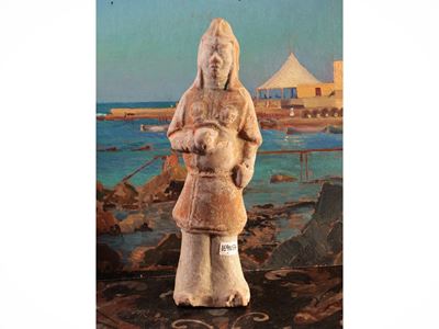 Figura di Soldato in Terracotta