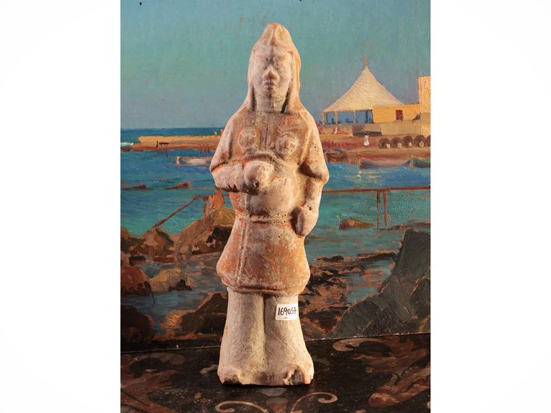 Figura di Soldato in Terracotta