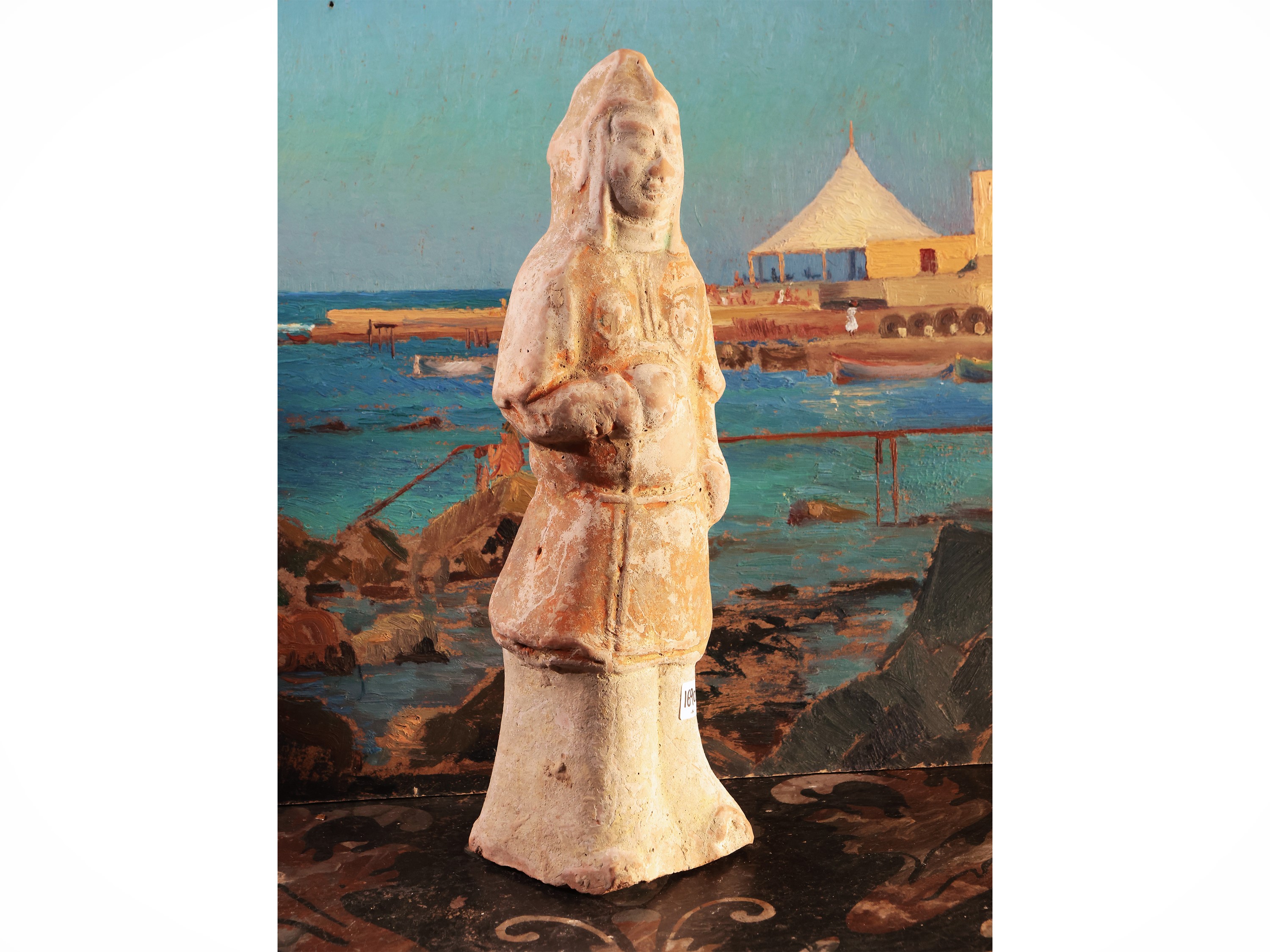 Figura di Soldato in Terracotta