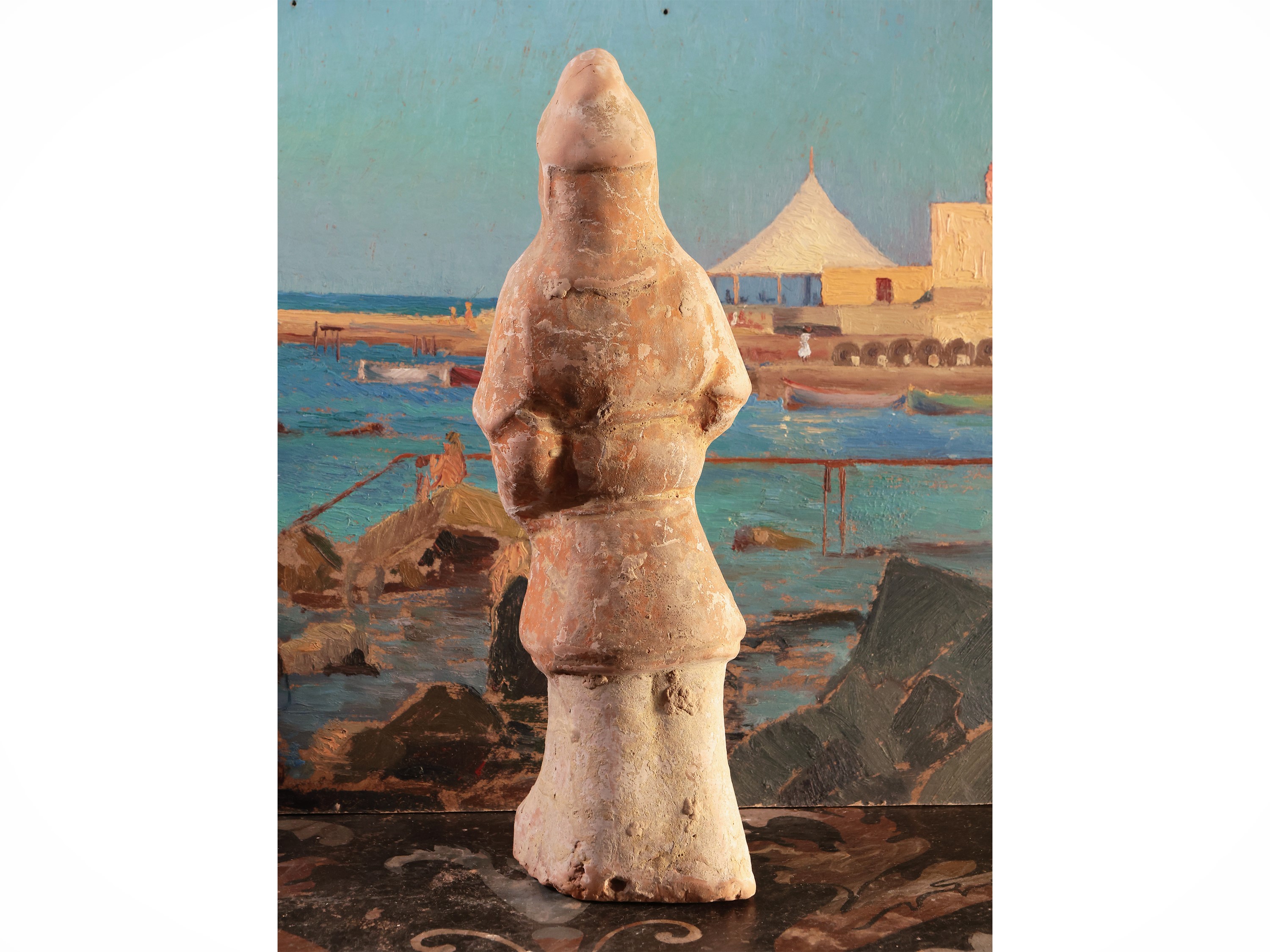 Figura di Soldato in Terracotta