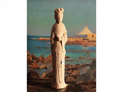 Figura Femminile in Terracotta