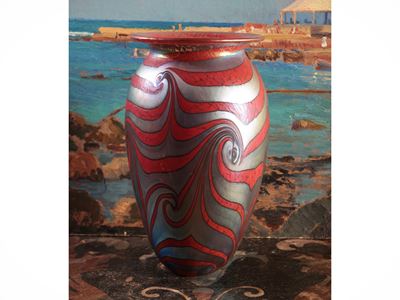 Vaso in Vetro King Tut, Robert Eickholt 2005