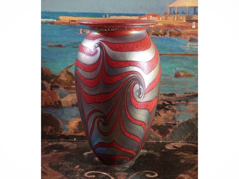 Vaso in Vetro King Tut, Robert Eickholt 2005