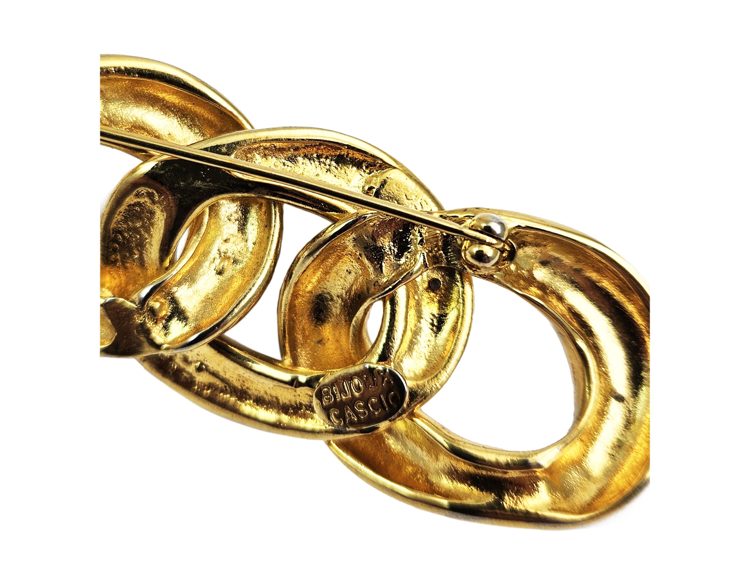 Cascio - Spilla in Metallo Giallo