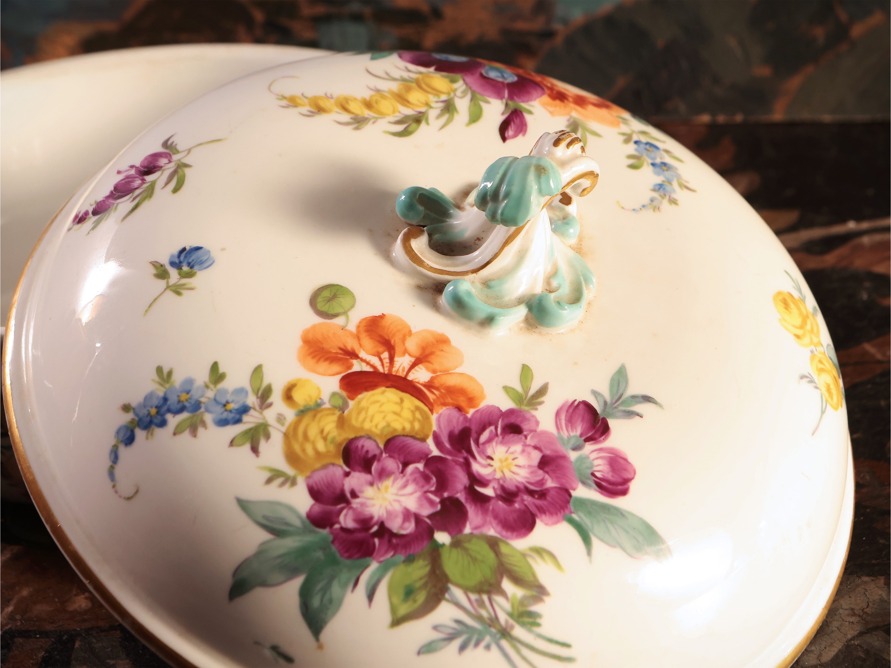 Scaldavivande in Porcellana, Meissen