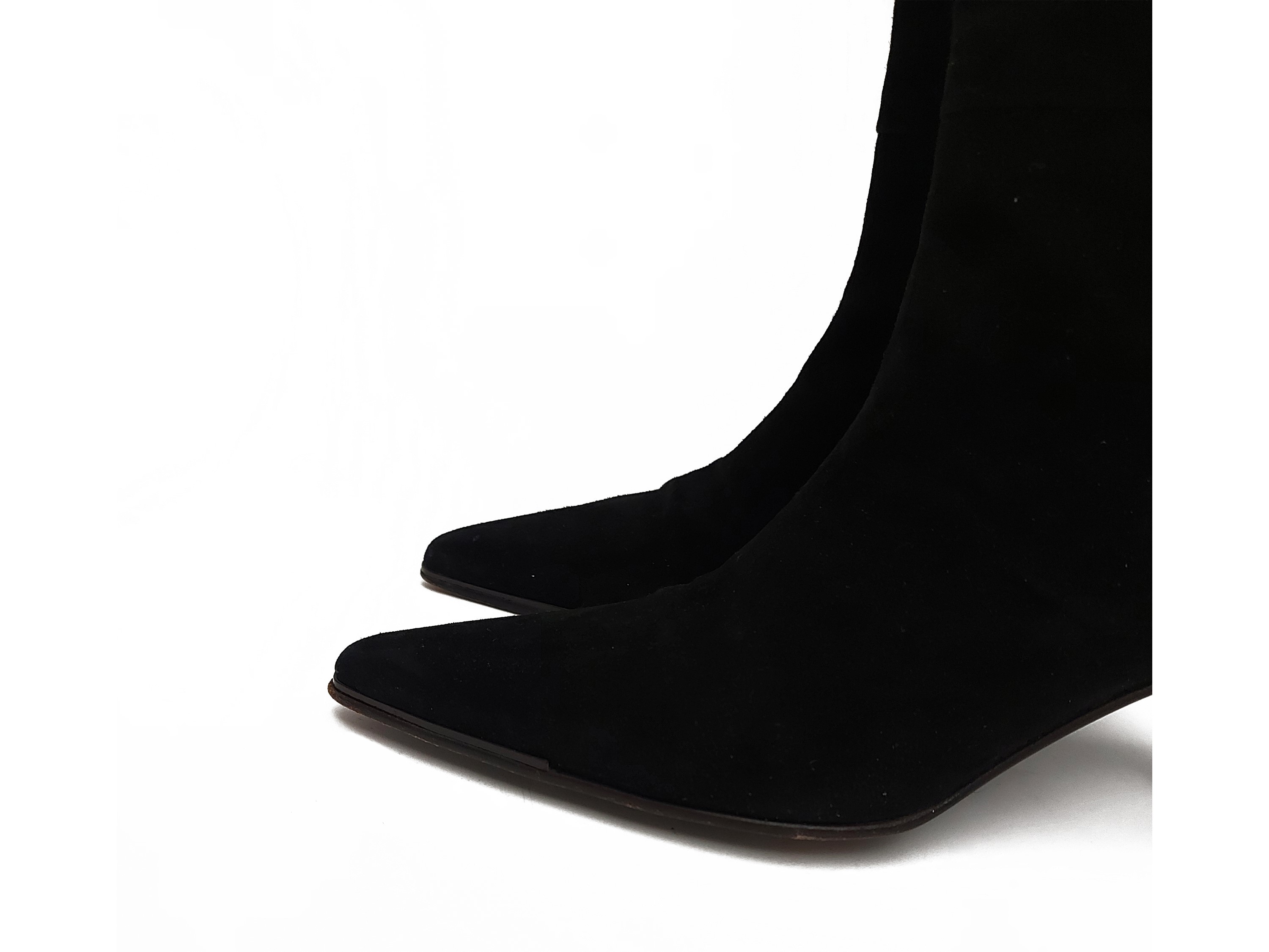 Gucci - Stivali in Suede Nero