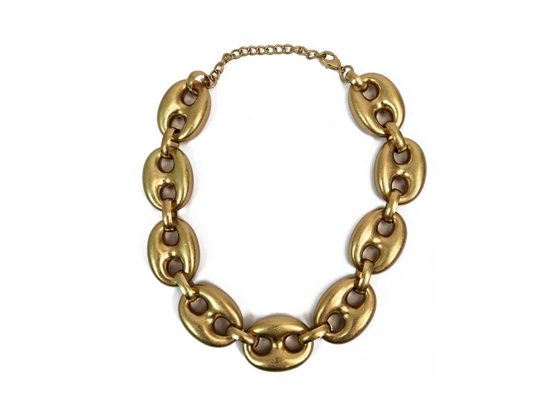 Collana Girocollo a Maglie Marine