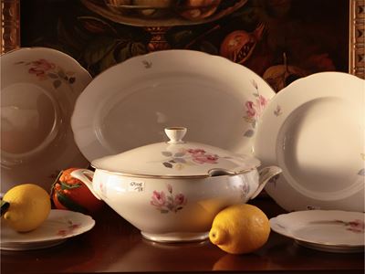 Assortimento di Piatti in Porcellana, Bavaria