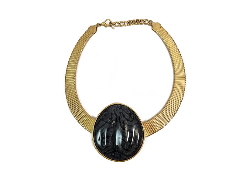Collier in Metallo Golden Tone