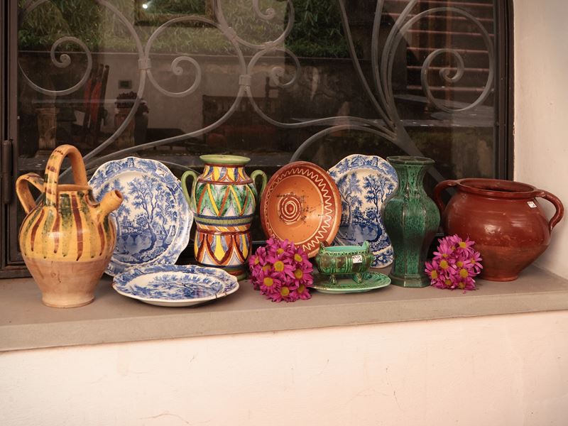 Lotto di Ceramiche Popolari