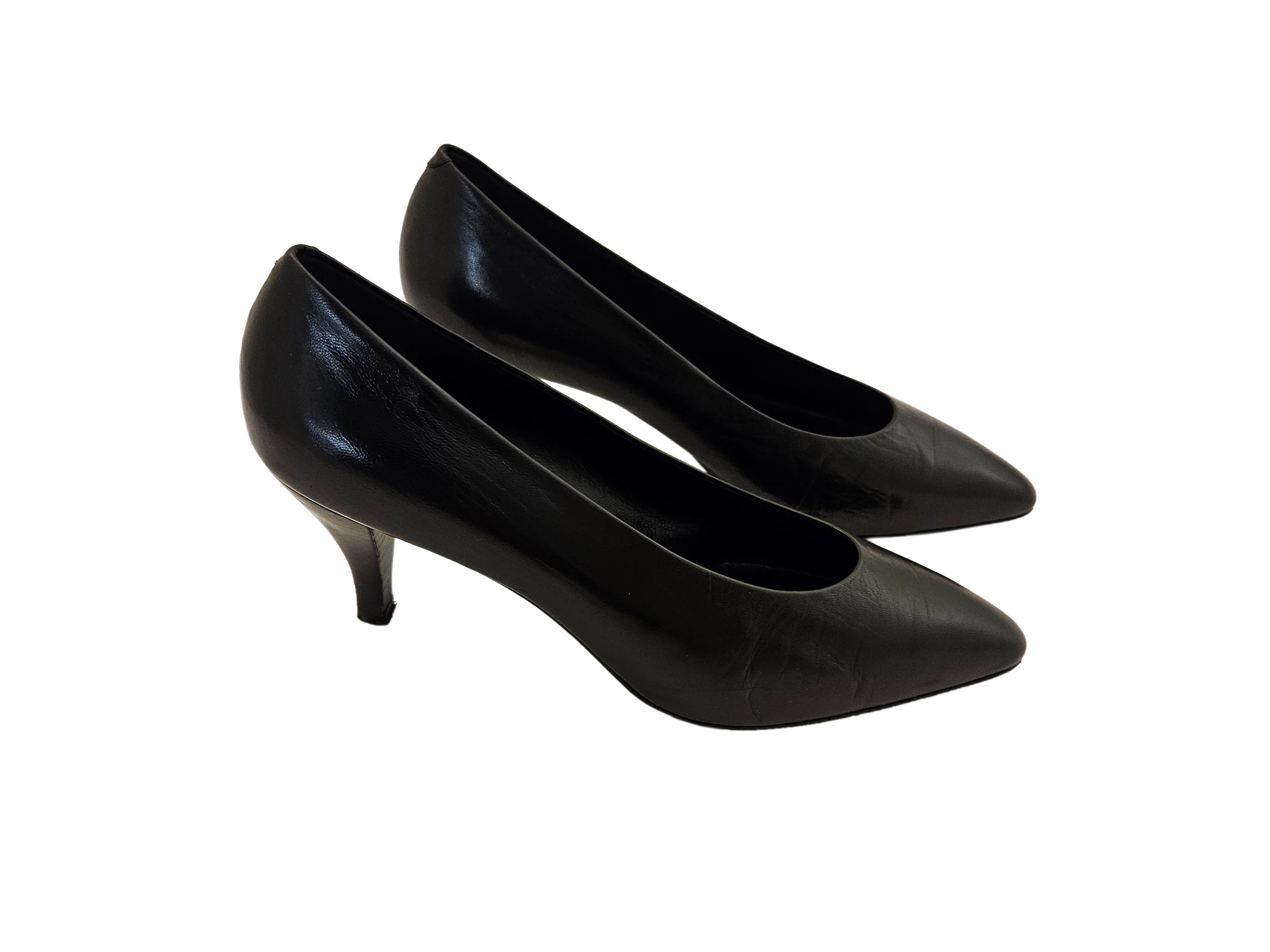 Prada - Decolleté in Capretto Nero