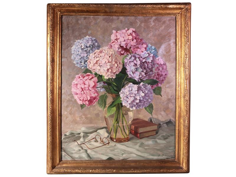 Ortensie nel vaso 1951