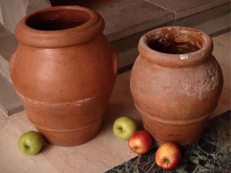 Due Orcetti in Terracotta