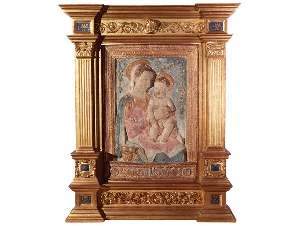 Bottega di Antonio Rossellino - Madonna con Bambino