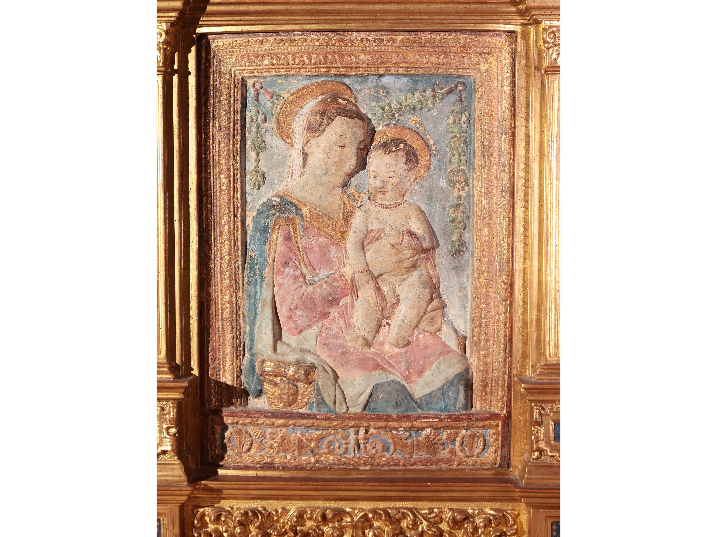 Bottega di Antonio Rossellino - Madonna con Bambino