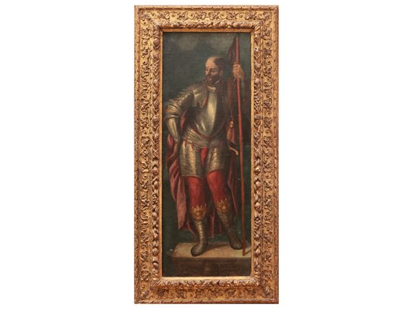 Scuola veneta del XVI/XVII secolo - Armigero