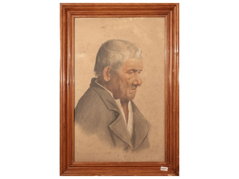 Scuola Toscana della Fine del XIX/inizio del XX Secolo - Ritratto Virile