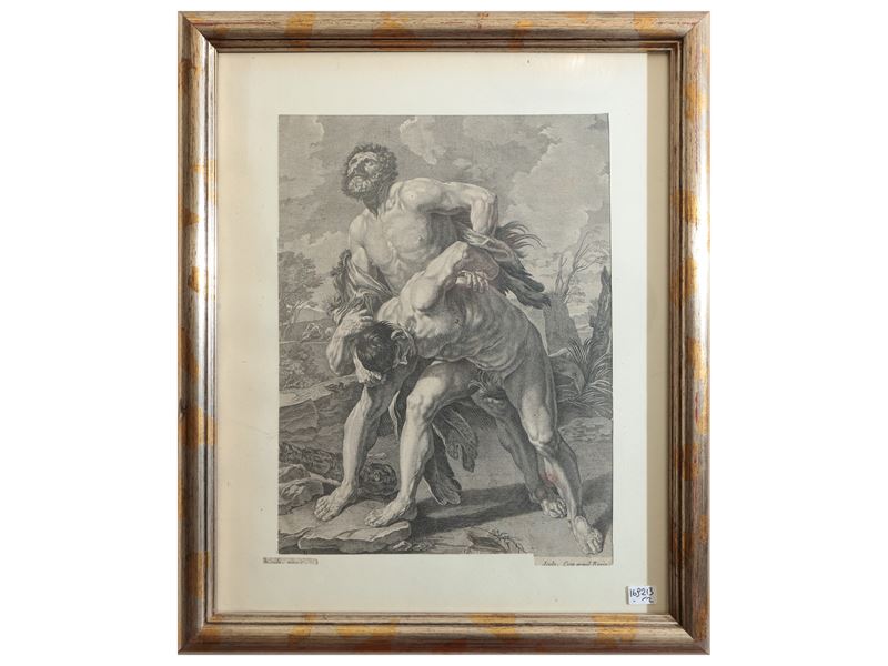 Francois Chauveau - Da Guido Reni: Ercole e L'idra - Ercole e Acheloo
