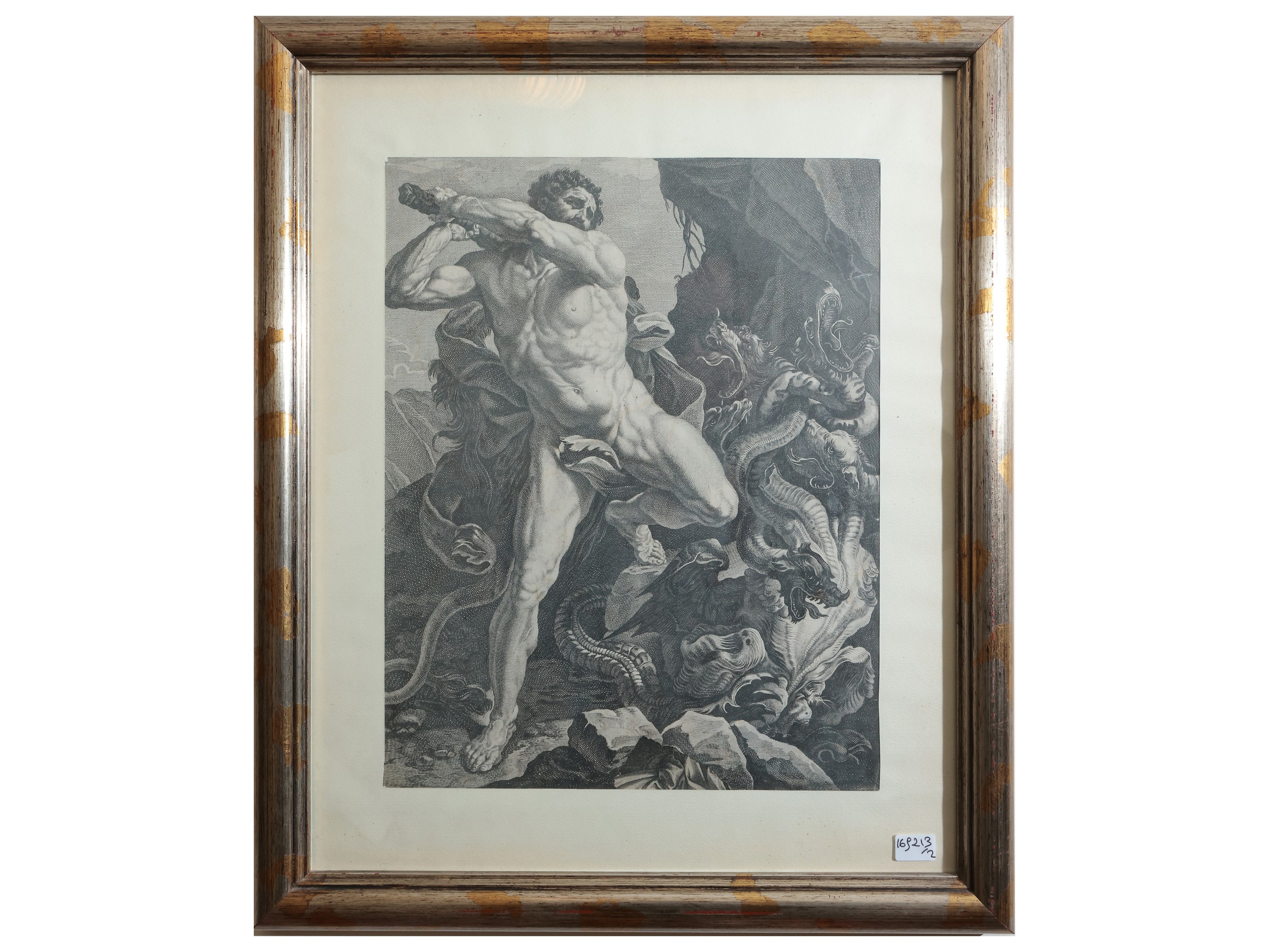 Francois Chauveau - Da Guido Reni: Ercole e L'idra - Ercole e Acheloo