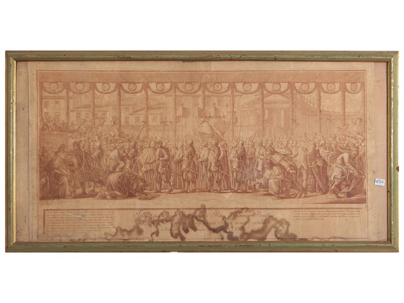 Tabula Qua Sacer Supplicationis Ritus a Summo Pontifice in Festo [...]