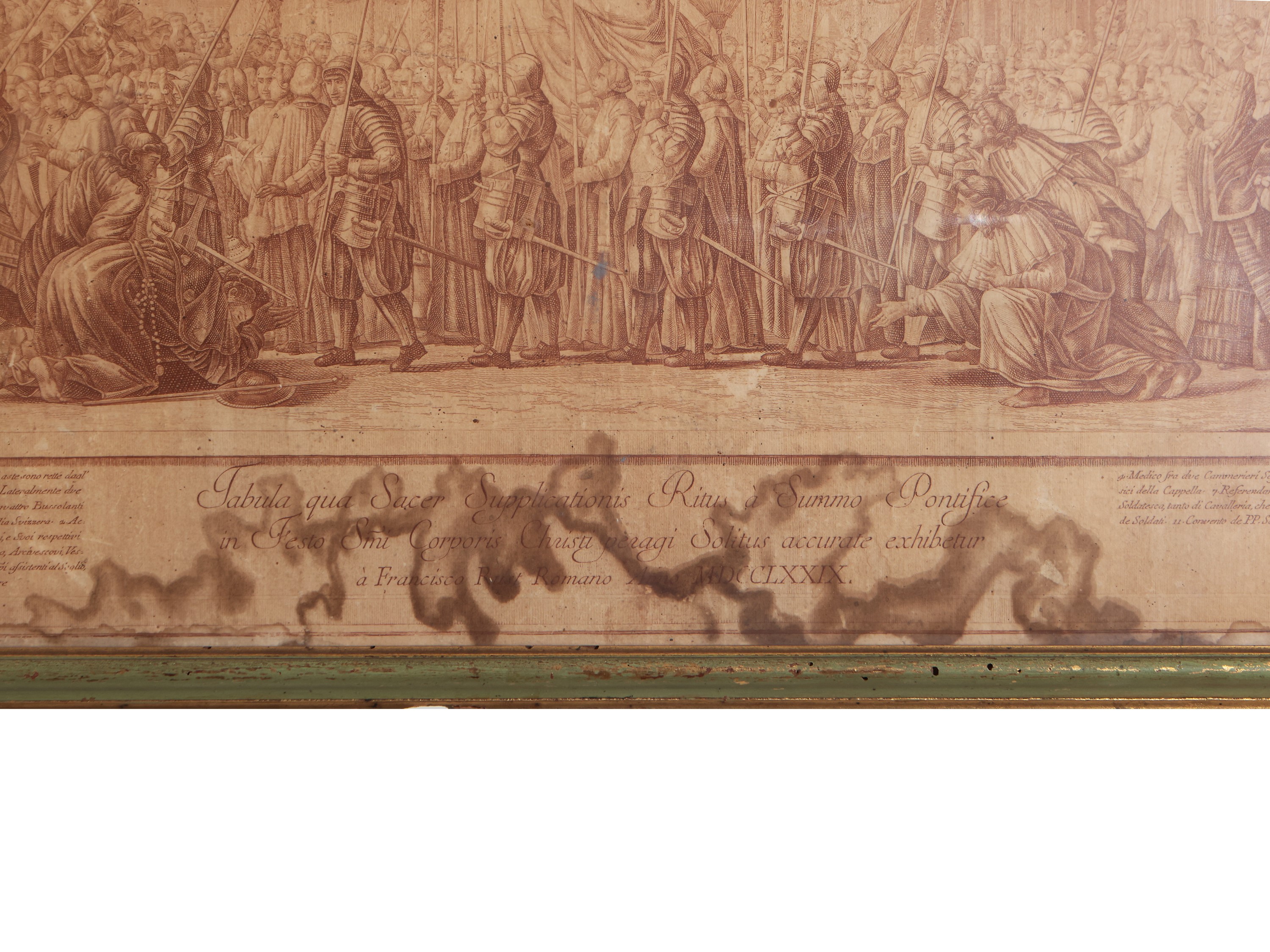 Tabula Qua Sacer Supplicationis Ritus a Summo Pontifice in Festo [...]