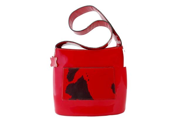 Red paint bag, M. Rossini