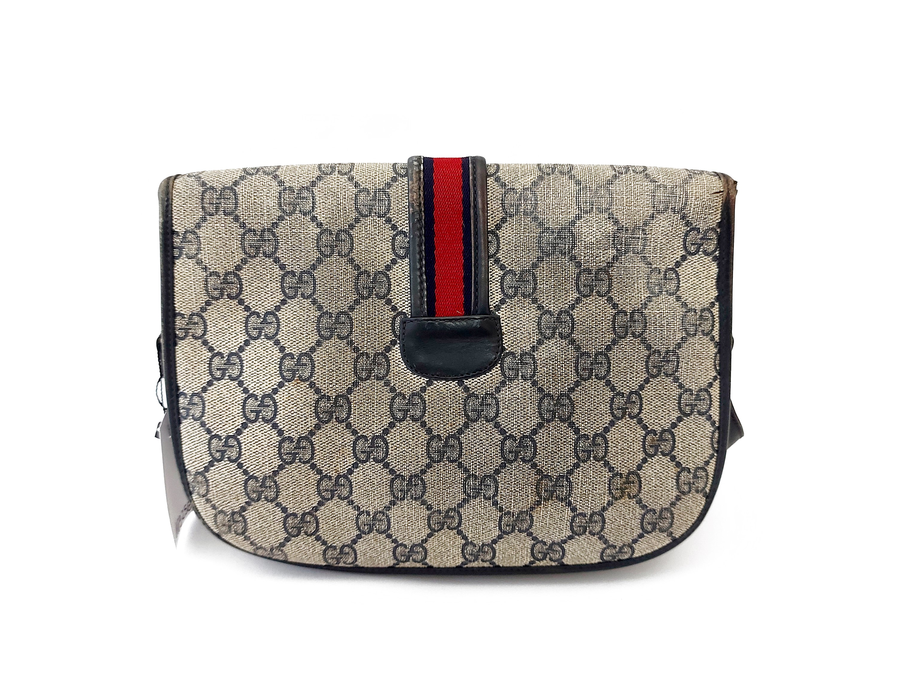 Gucci - Borsa a Tracolla in Tela Monogram Gg Blu