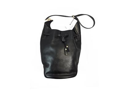 Salvatore Ferragamo - Secchiello in Pelle Nera