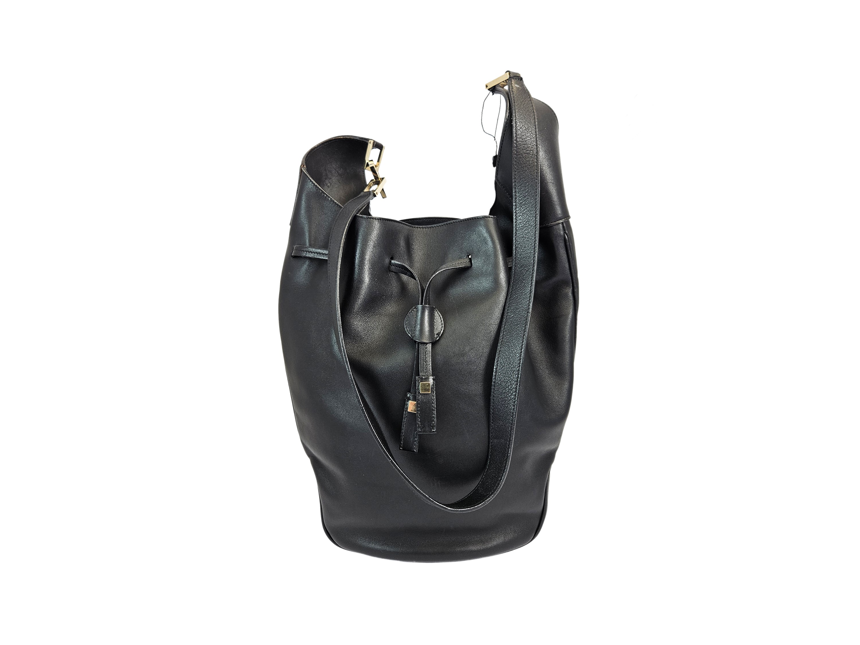 Salvatore Ferragamo - Secchiello in Pelle Nera