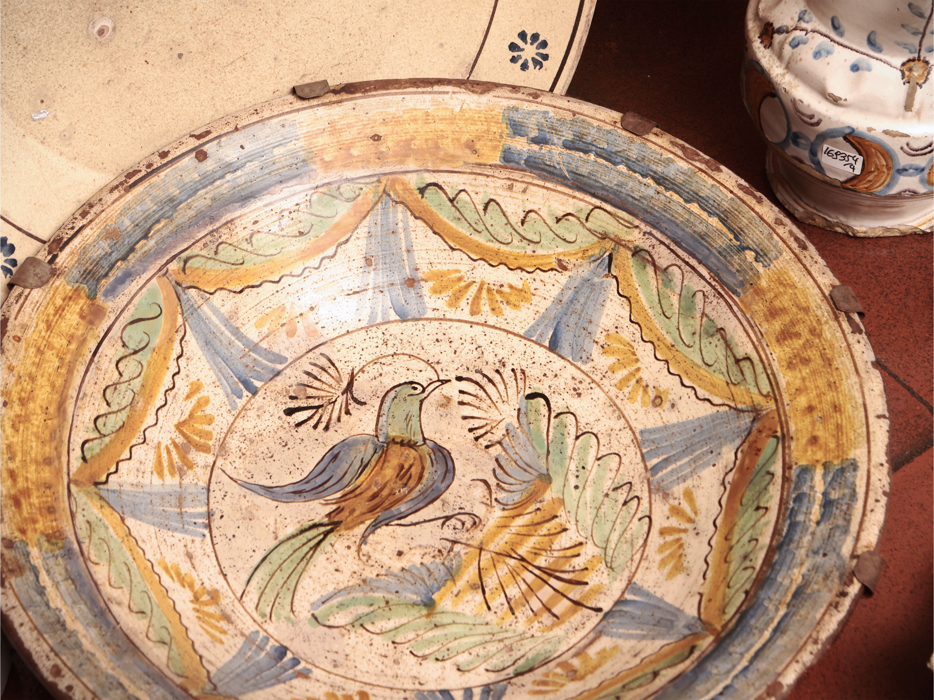 Lotto di Ceramiche Popolari D'epoca