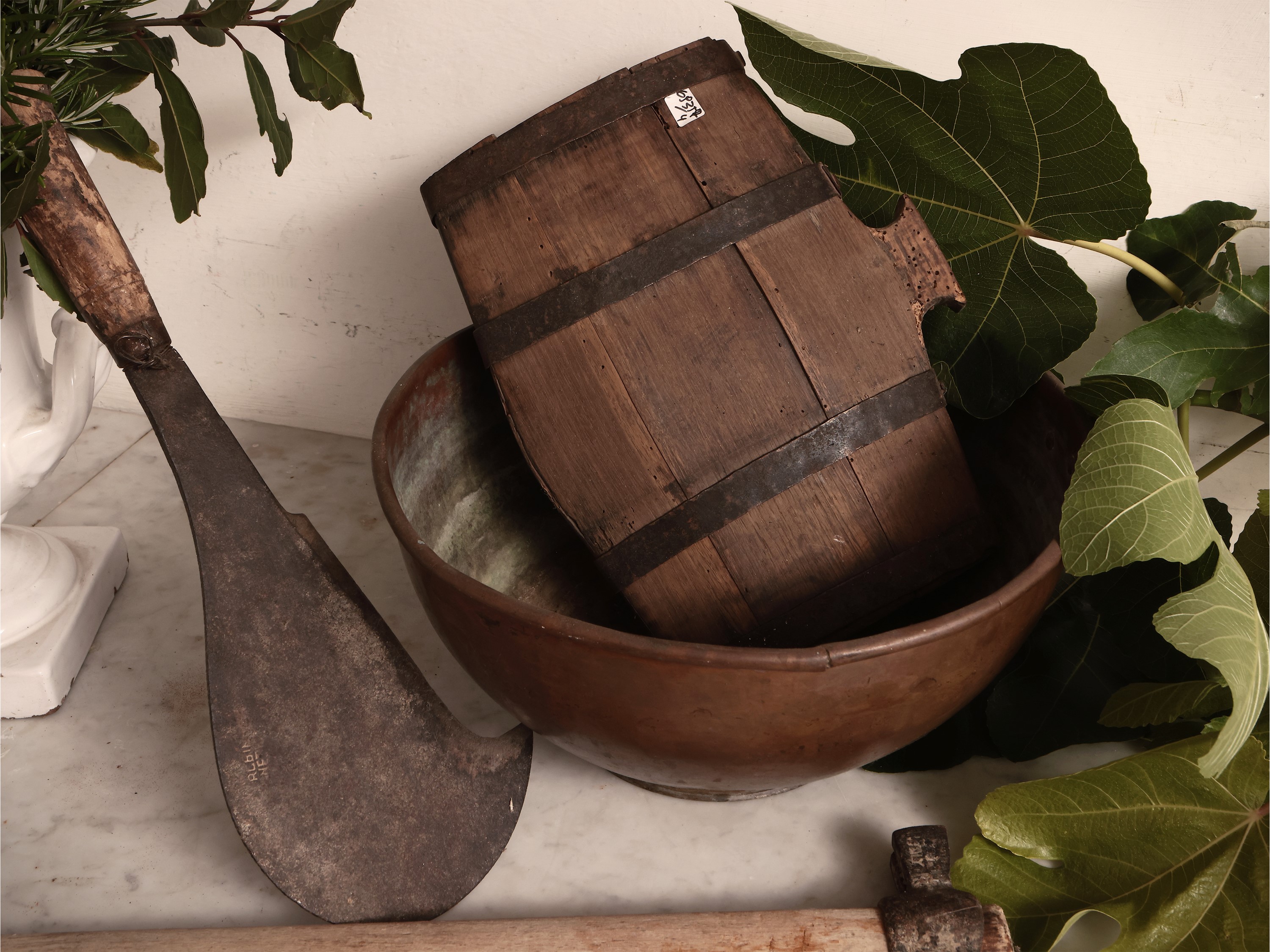 Lotto di Accessori Rustici D'epoca