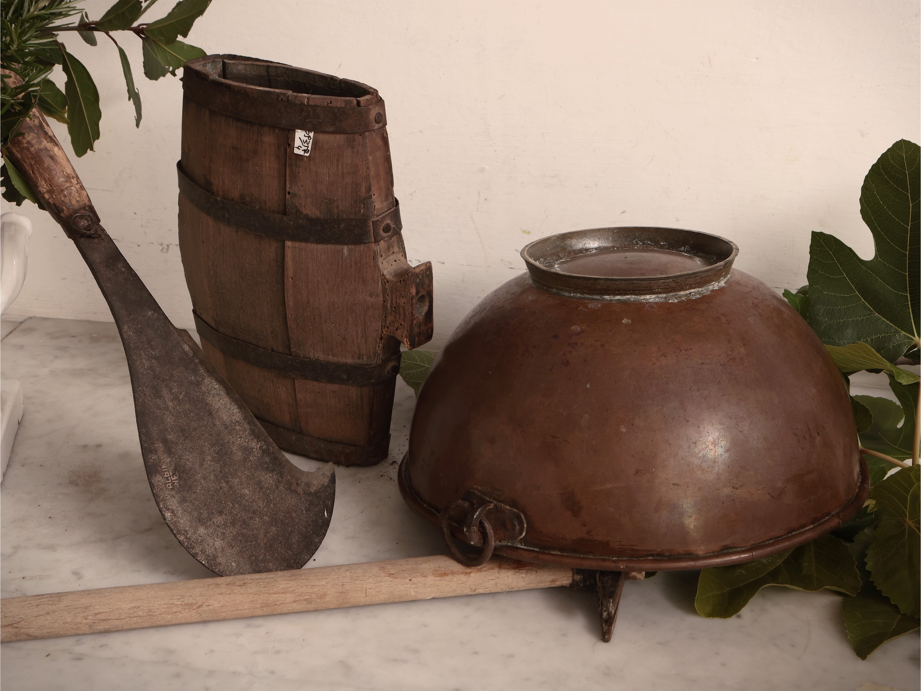Lotto di Accessori Rustici D'epoca