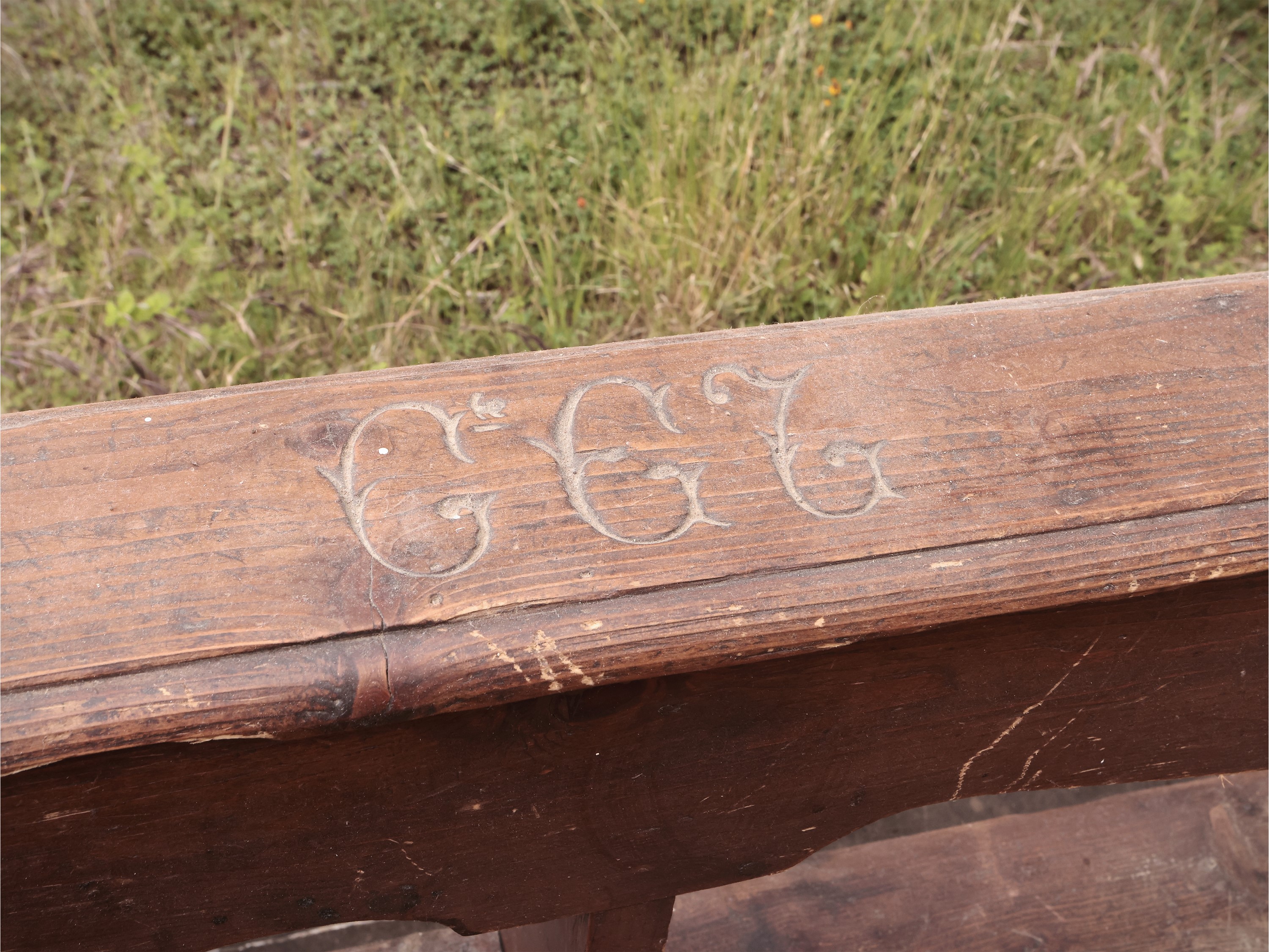 Panca Rustica in Legno Tenero