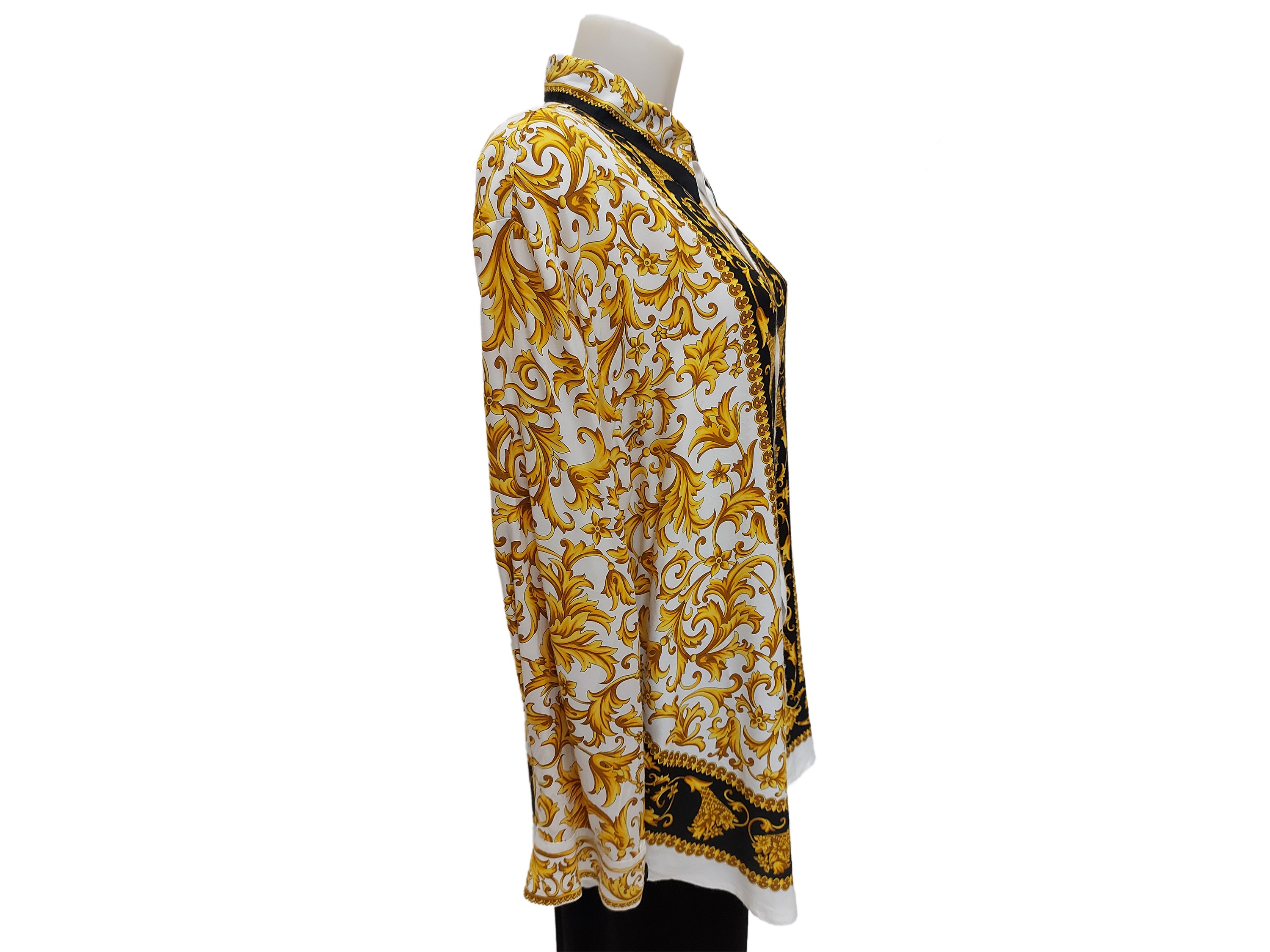 Fashion Café - Camicia in Viscosa e Foulard in Seta