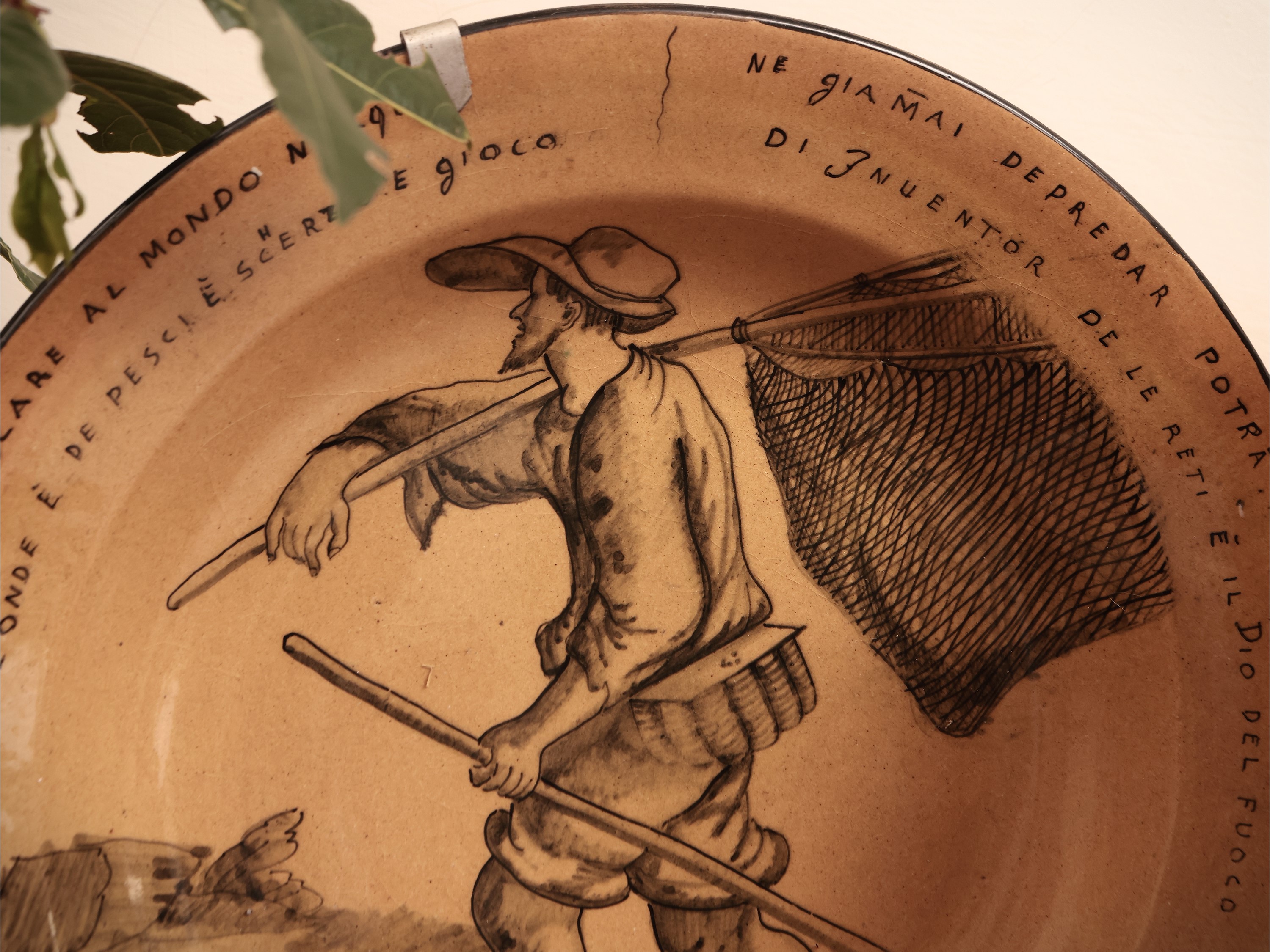 Coppia di Piatti in Ceramica