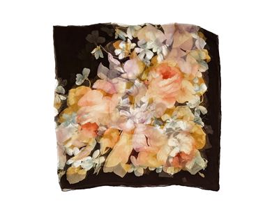 Gucci - Grande Foulard in Chiffon di Seta